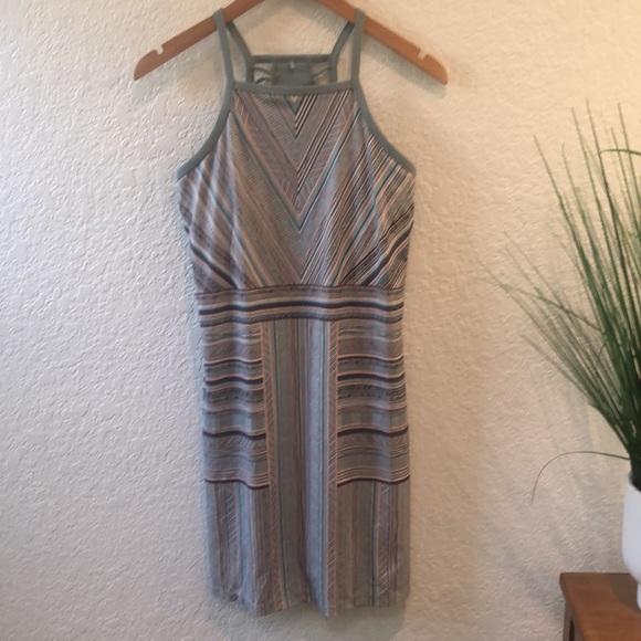 PRANA ARDOR DRESS, AGAVE SAMBA size Xsmall - Picture 4 of 12